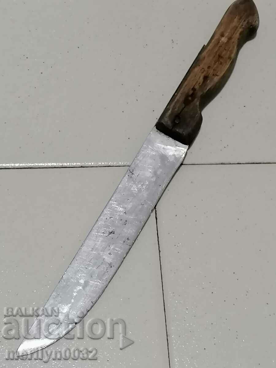 Old butcher knife