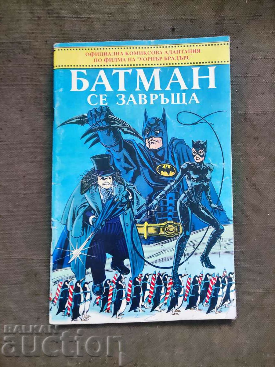 cartea de benzi desenate Batman Returns - Dennis O'Neill