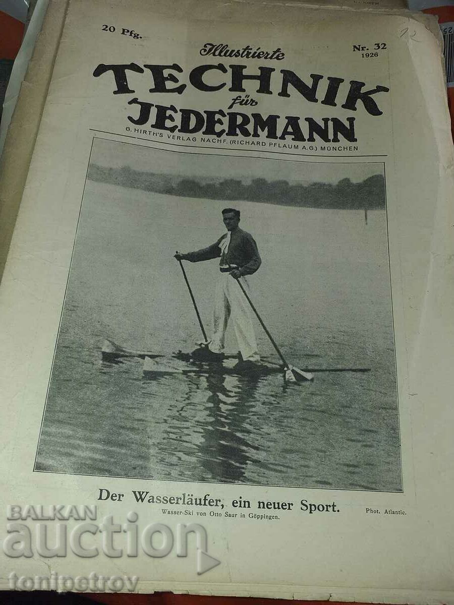 English Tech. Magazine before 1945