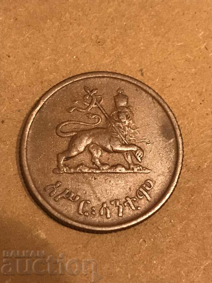 Ethiopia 10 Centimes 1936 (1944) Haile Selassie l