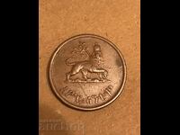 Etiopia 10 Centimes 1936 (1944) Haile Selassie l