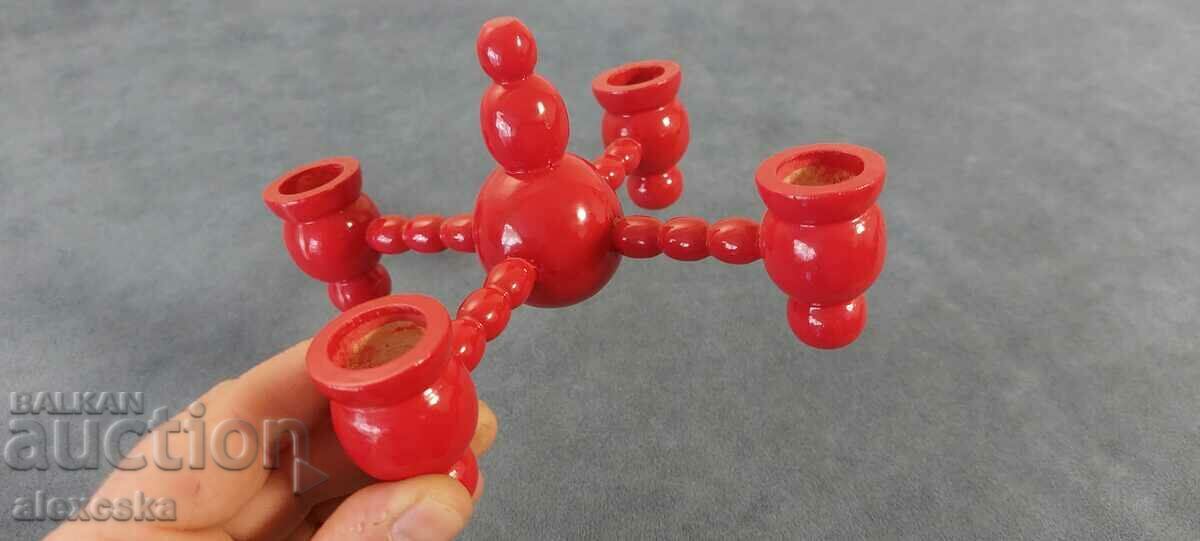 An old wooden candleholder - 7 An old wooden candleholder - 7