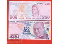 TURKEY TURKEY 200 Lira Issue 2009 - 2022 SERIES E NEW UNC