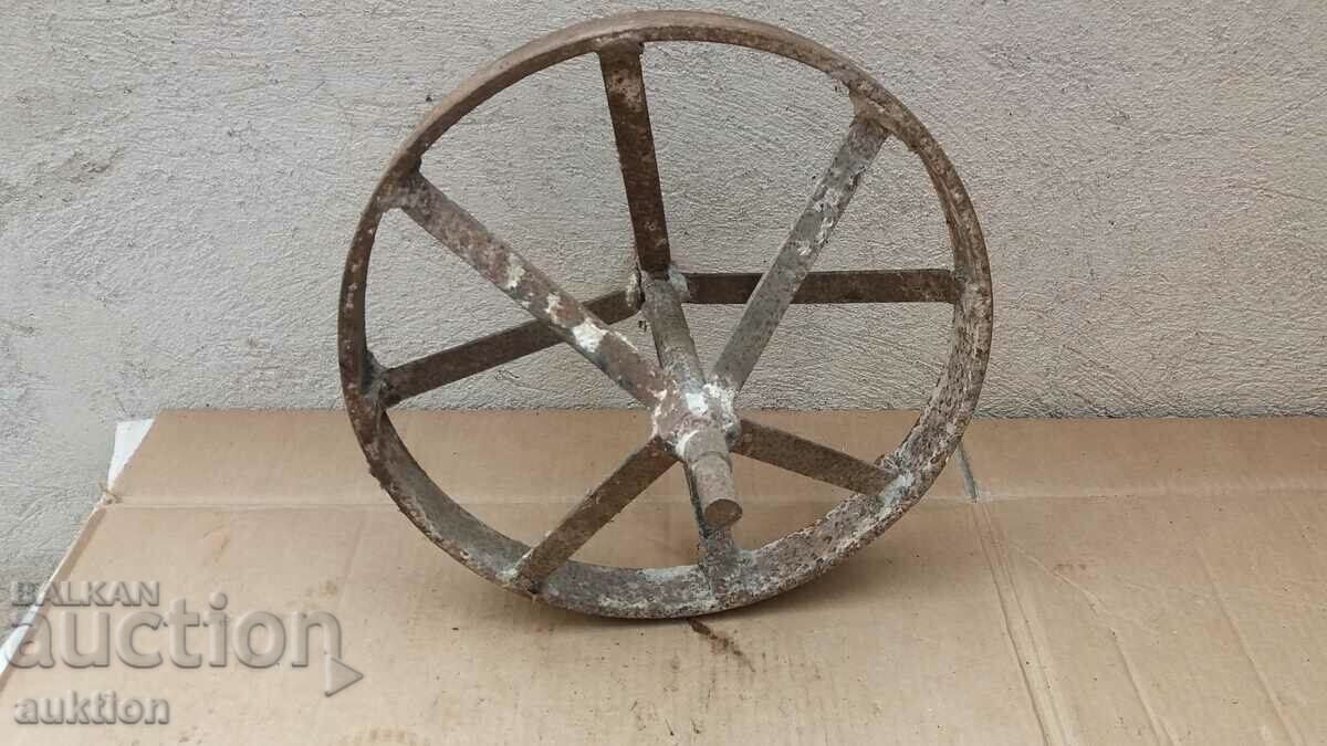 METAL MASSIVE WHEEL FOR DECORATION - 6 METAL MASSIVE WHEEL FOR DECORATION - 6