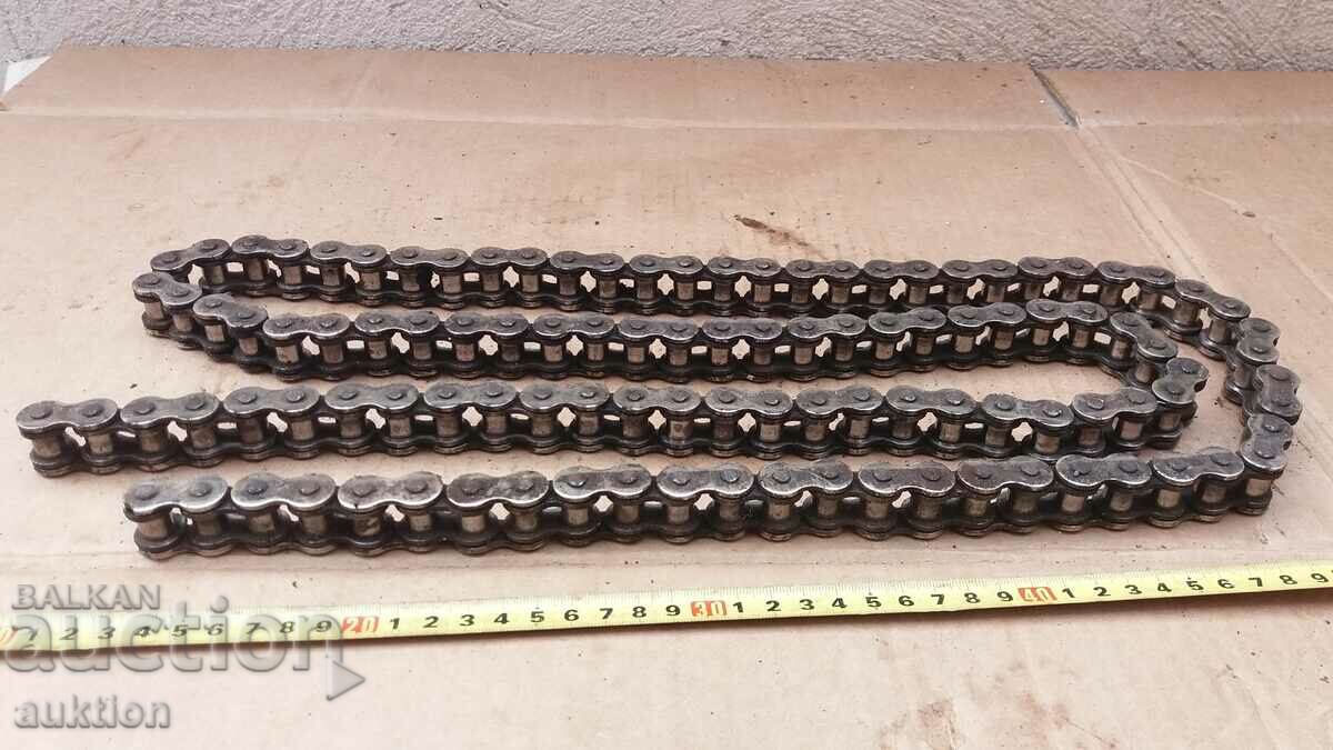 MASSIVE STEEL CHAIN - FROM A CAR - 5 MASSIVE STEEL CHAIN - FROM A CAR - 5