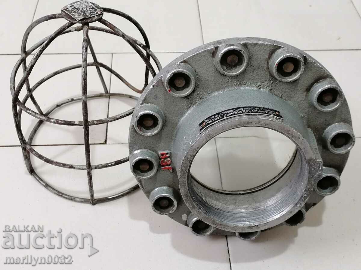 Delivery of Old industrial anti-explosion lamp from underground mine NRB Delivery of Old industrial anti-explosion lamp from underground mine NRB