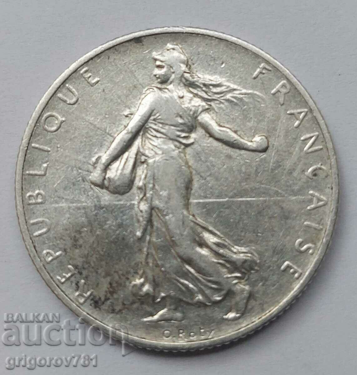 2 Franci Argint Franta 1915 - Moneda de argint #55 cu preț € 11.76 | 23.00 BGN