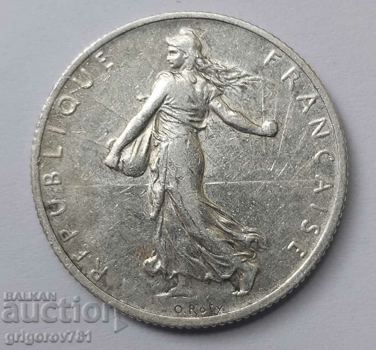 2 Φράγκα Ασήμι Γαλλία 1915 - Ασημένιο νόμισμα #56 με τιμή € 11.76 | 23.00 BGN