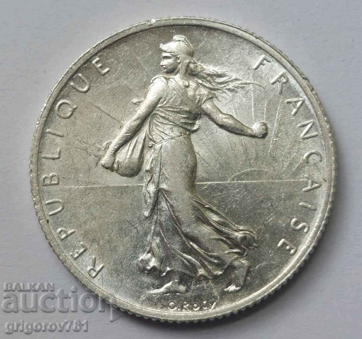 2 Φράγκα Ασήμι Γαλλία 1915 - Ασημένιο νόμισμα #59 με τιμή € 11.76 | 23.00 BGN