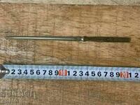 Old metal knife with bronze handle for letters-1