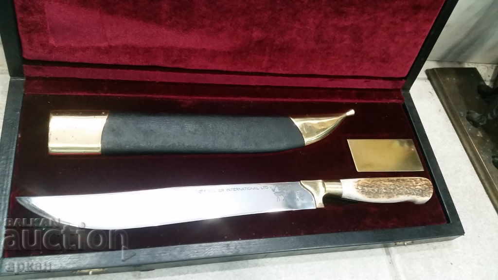 Delivery of hunting knife - master Kiril Kolikov Plovdiv