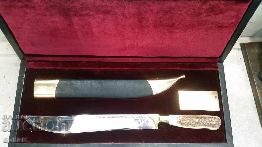 hunting knife - master Kiril Kolikov Plovdiv