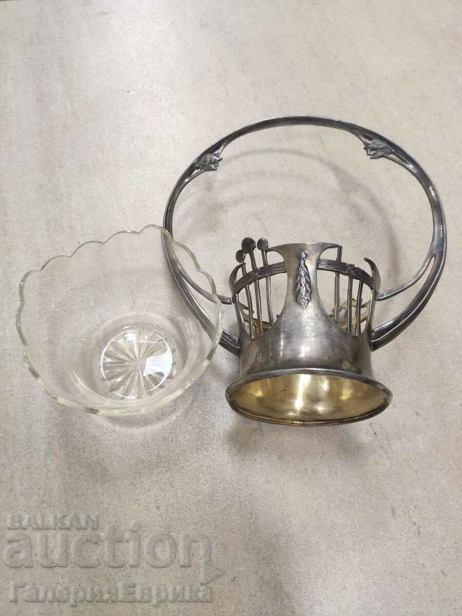 Bonbonniera art deco silver plated - 7 Bonbonniera art deco silver plated - 7