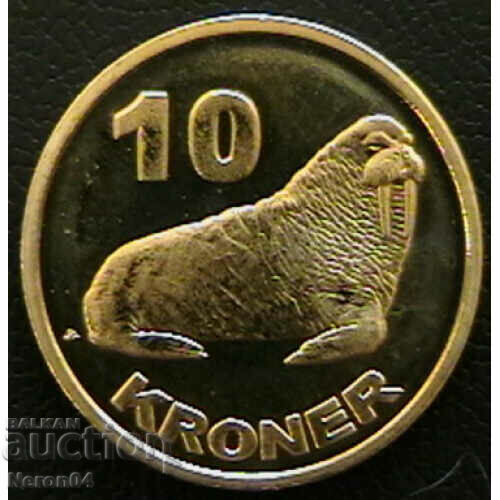 10 coroane 2010, Groenlanda