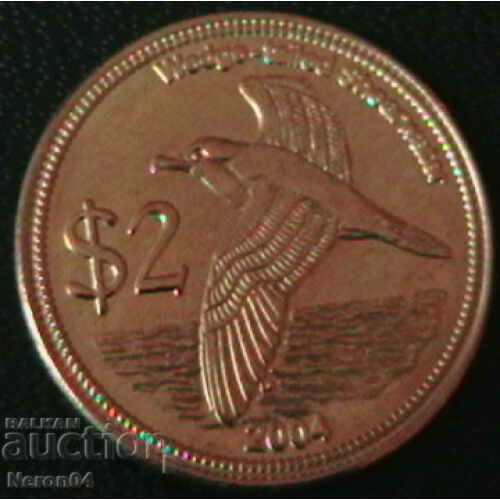 2 dolari 2004, Insulele Cocos