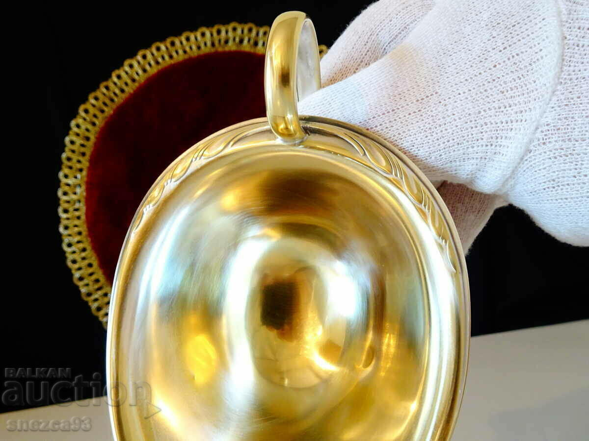 WMF silver-plated sausage warmer, bronze jug, Baroque with price 19.00 BGN | € 9.71