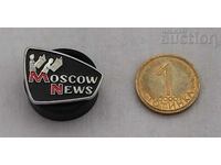 V-K "MOSCOW NOVOSTI" USSR BADGE