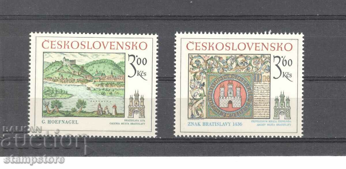 Czechoslovakia - Historical motifs from Bratislava