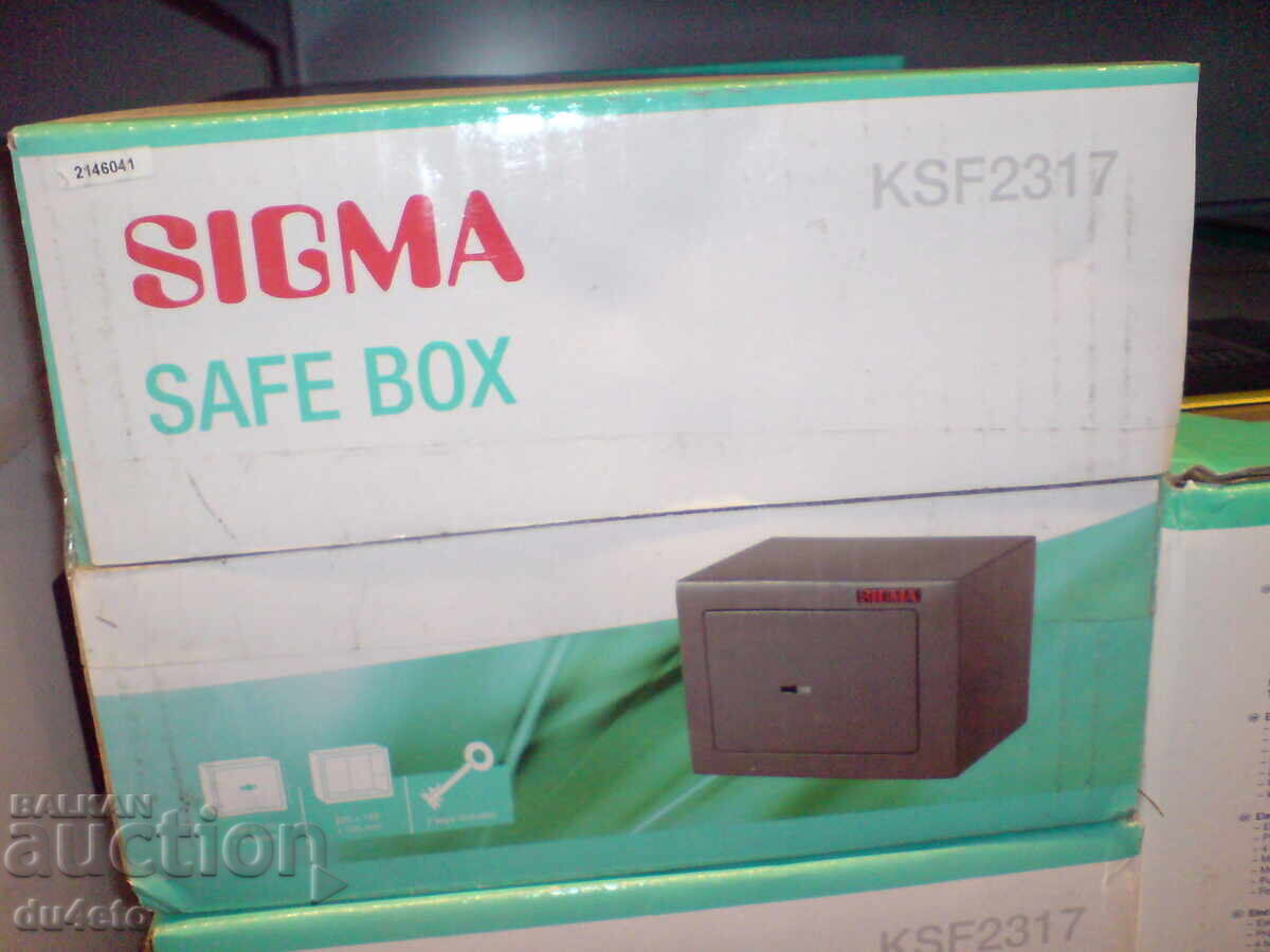 Seif mecanic, casă de valori cu cheie SIGMA, dimensiuni exterioare 230x - 6 Seif mecanic, casă de valori cu cheie SIGMA, dimensiuni exterioare 230x - 6