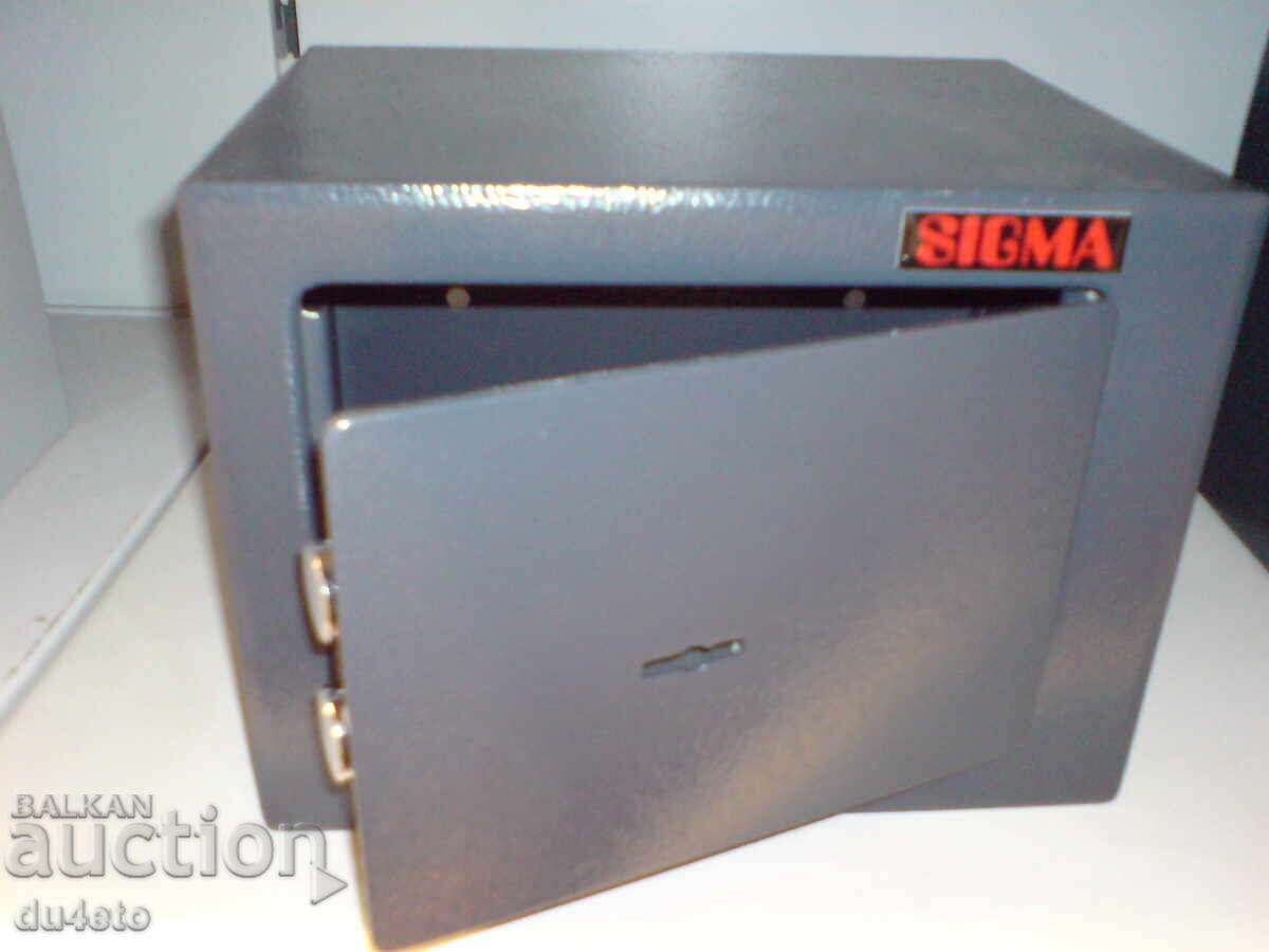 Seif mecanic, casă de valori cu cheie SIGMA, dimensiuni exterioare 230x Seif mecanic, casă de valori cu cheie SIGMA, dimensiuni exterioare 230x
