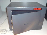 Seif mecanic, casă de valori cu cheie SIGMA, dimensiuni exterioare 230x