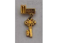 MOSCOW KEY USSR BADGE