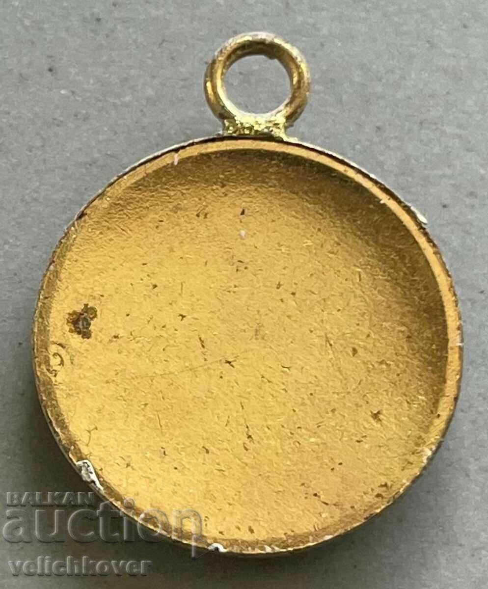 33414 България медальон с цвете емайл с цена 3.00 лв. | € 1.53