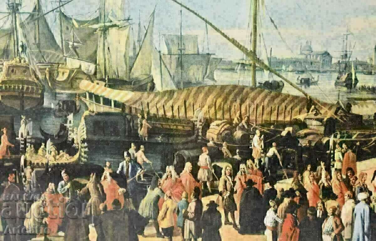 lithograph Venice - 6
