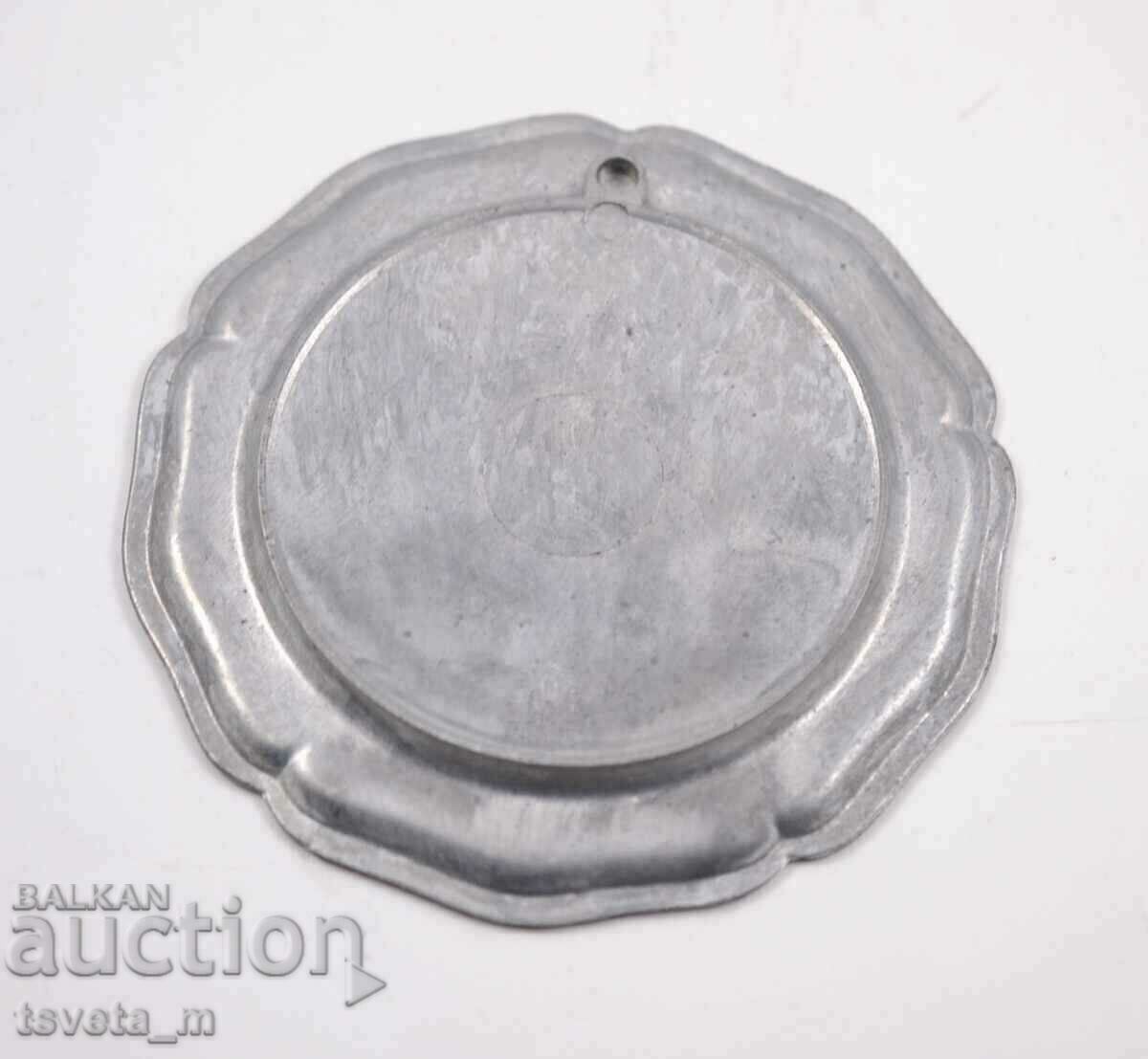 Tin wall plate - Ochsenfurt Bavaria, Germany with price 6.00 BGN | € 3.07 Tin wall plate - Ochsenfurt Bavaria, Germany with price 6.00 BGN | € 3.07