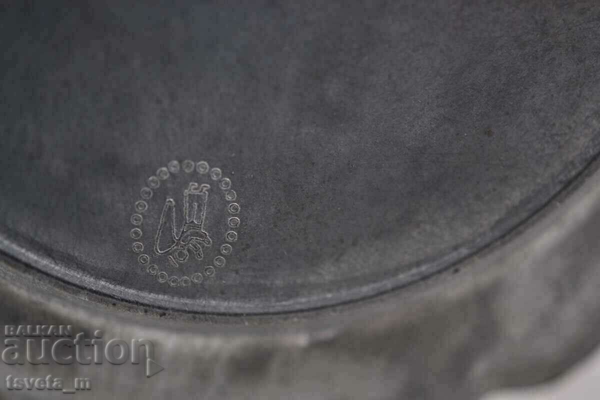 Auction Tin wall plate - Ochsenfurt Bavaria, Germany Auction Tin wall plate - Ochsenfurt Bavaria, Germany