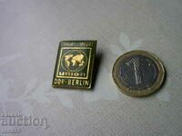 Union Export-import DDR Berlin badge