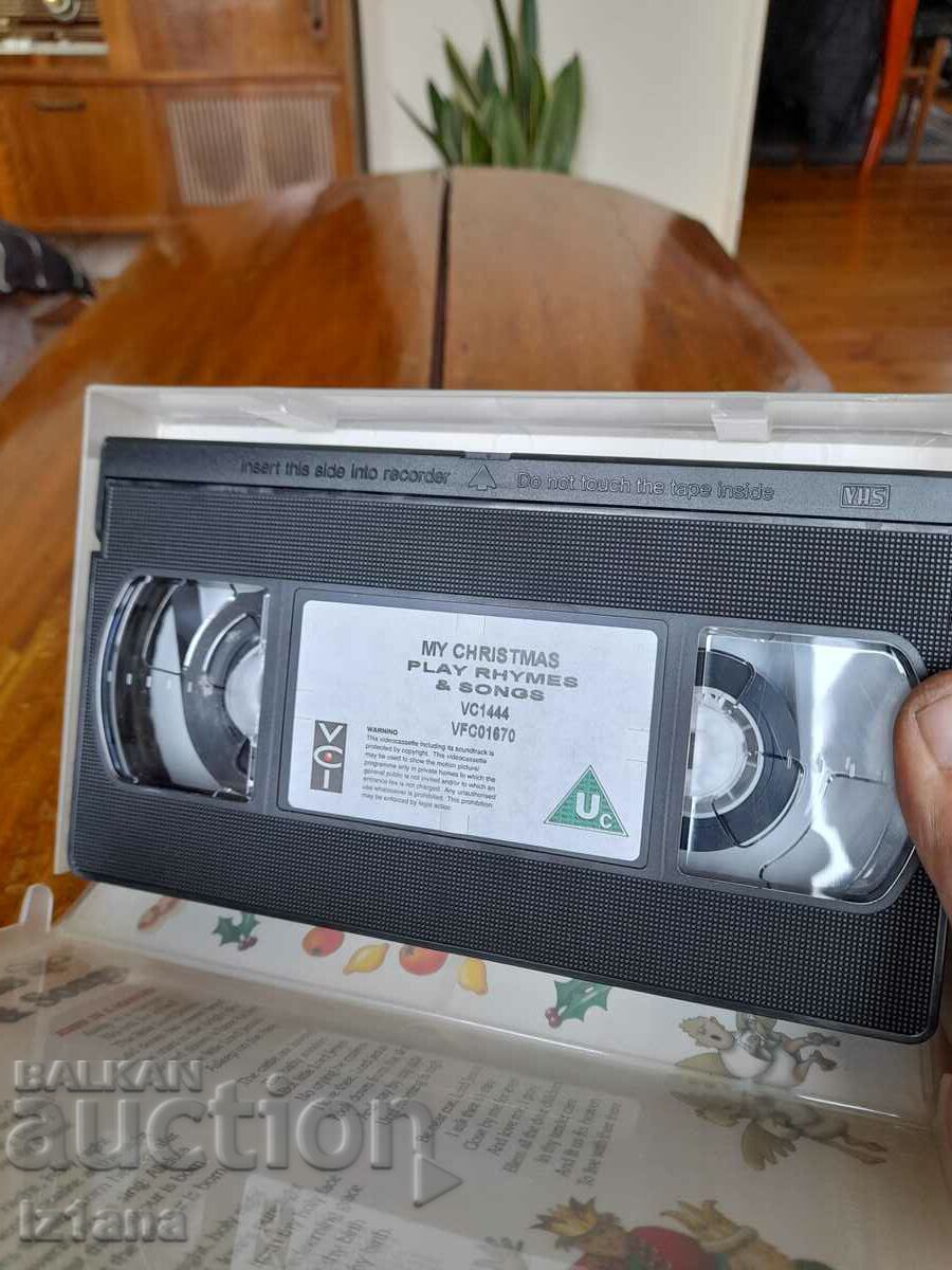 Auction  My Christmas Play Songs videotape