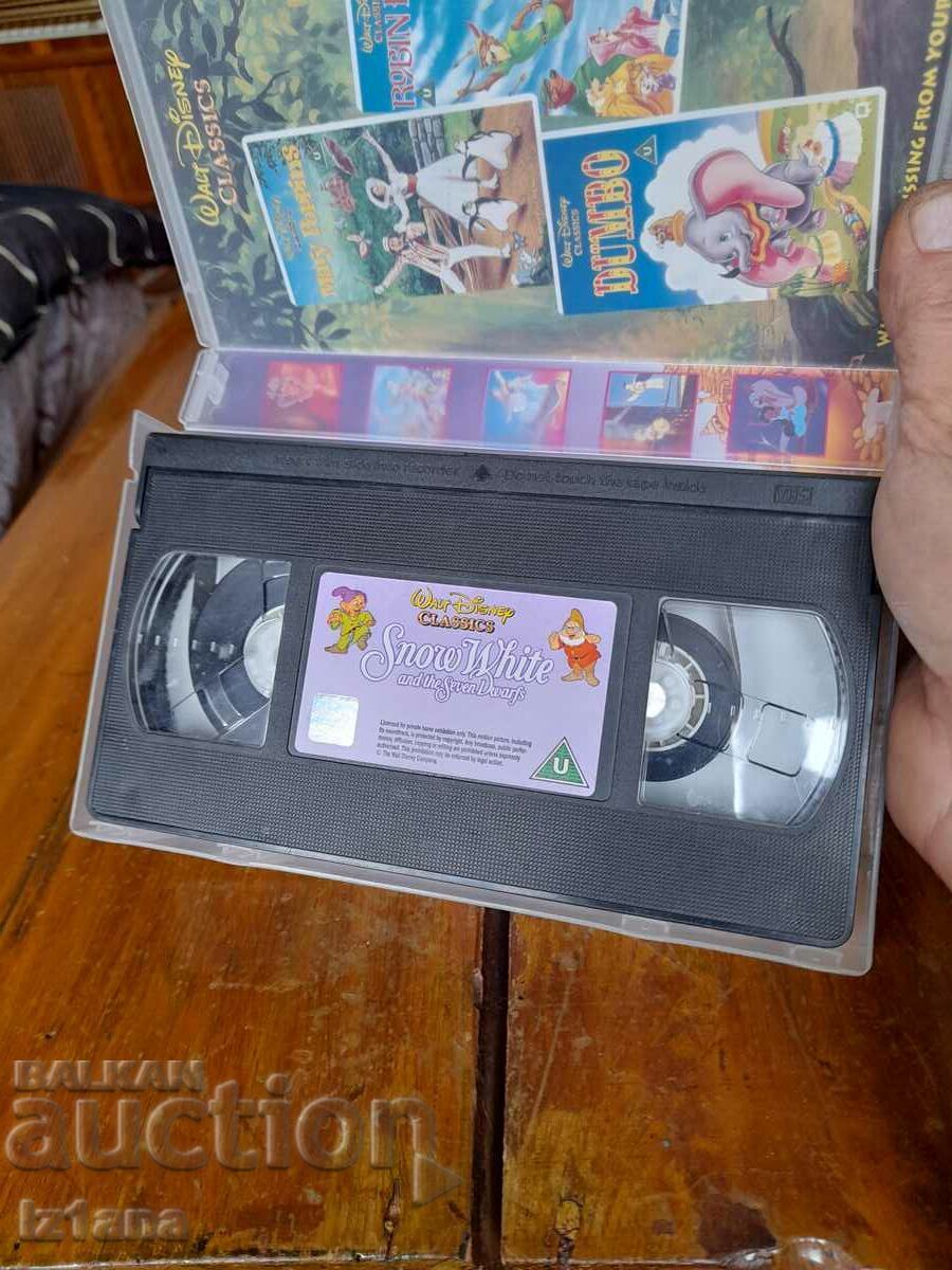 Auction Snow White and the Seven Dwarfs videotape Auction Snow White and the Seven Dwarfs videotape
