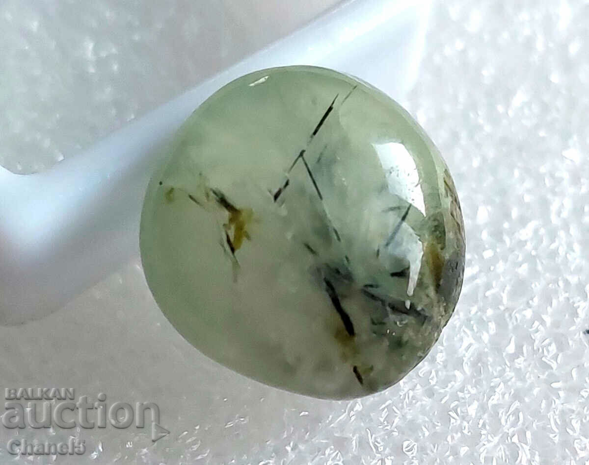 NATURAL PRENITE WITH TOURMALINE AND EPIDOTE - (519) with price 12.00 BGN | € 6.14 NATURAL PRENITE WITH TOURMALINE AND EPIDOTE - (519) with price 12.00 BGN | € 6.14