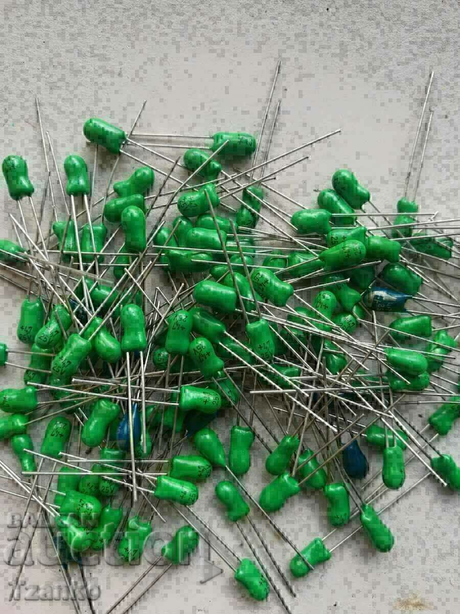 Capacitor, tantalum - 4.7MF / 25V with price 0.50 BGN | € 0.26 Capacitor, tantalum - 4.7MF / 25V with price 0.50 BGN | € 0.26