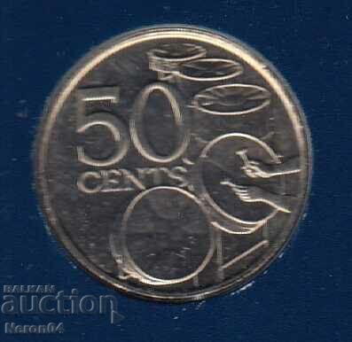 50 de cenți 1978, Trinidad și Tobago