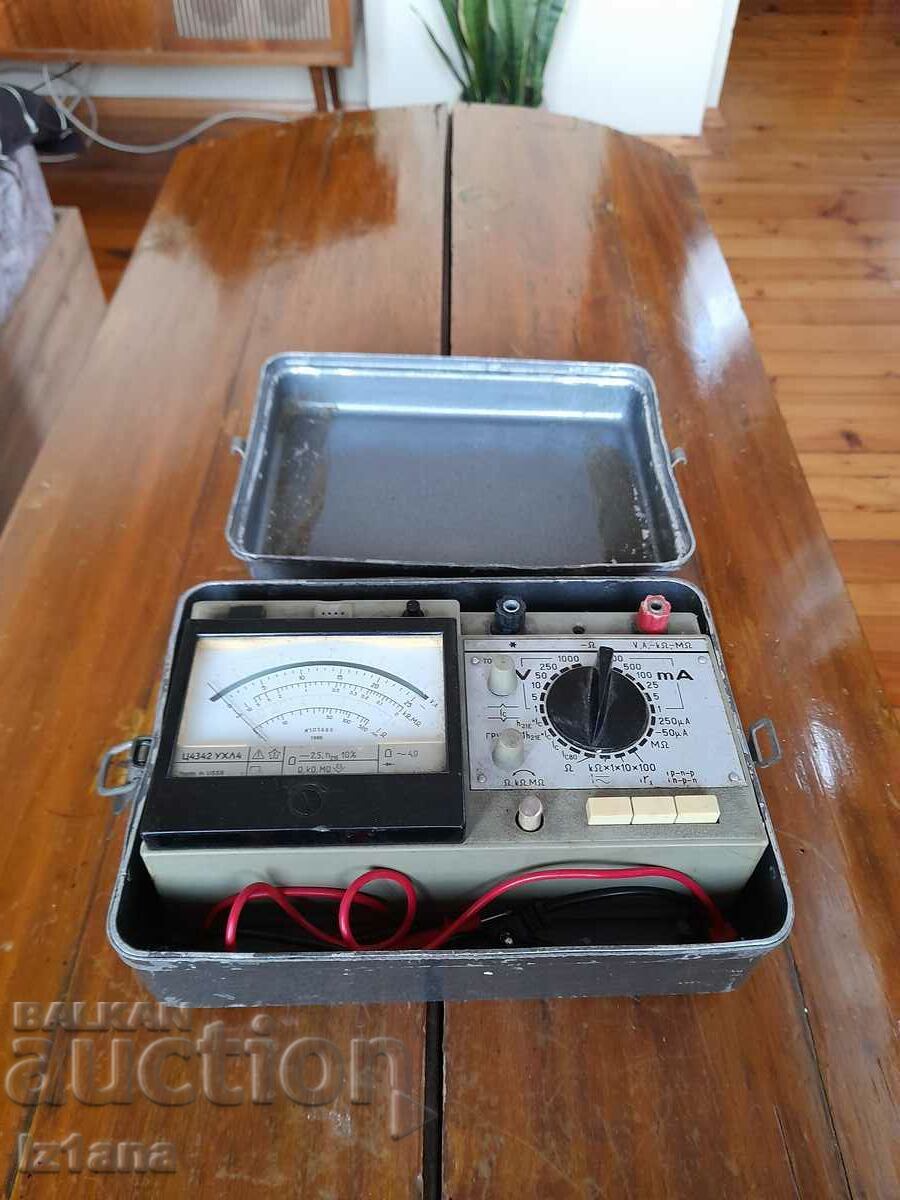 Old Multimeter Ts4342-UHL4 with price 45.00 BGN | € 23.01 Old Multimeter Ts4342-UHL4 with price 45.00 BGN | € 23.01