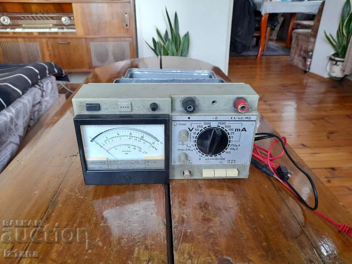 Auction Old Multimeter Ts4342-UHL4 Auction Old Multimeter Ts4342-UHL4