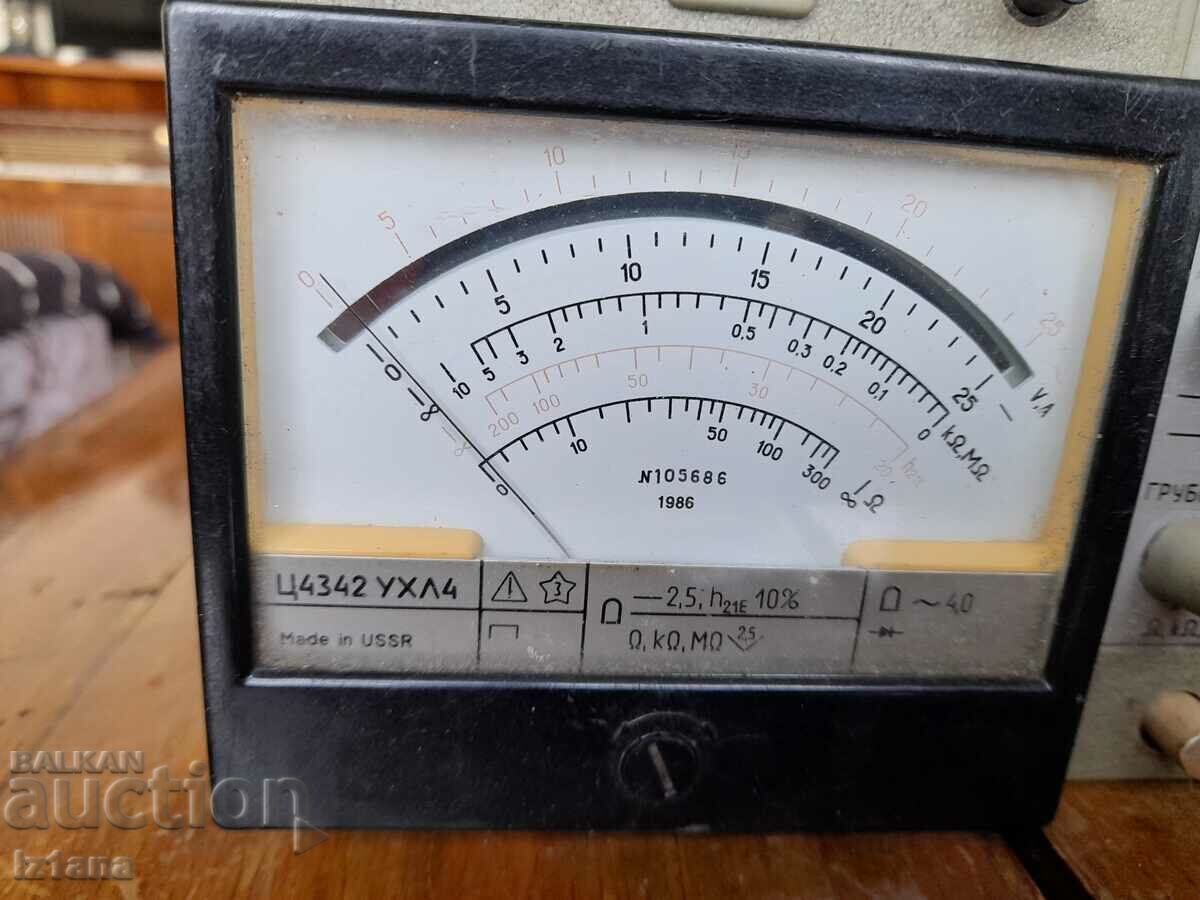 Old Multimeter Ts4342-UHL4 - 5 Old Multimeter Ts4342-UHL4 - 5