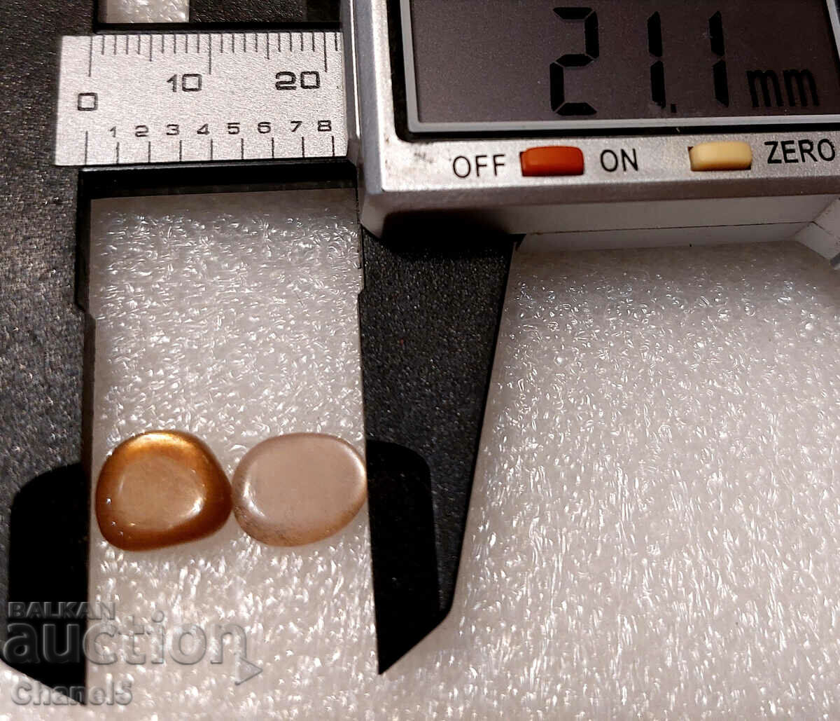 NATURAL LUNAR AND SUNSTONE - INDIA - (526) - 5 NATURAL LUNAR AND SUNSTONE - INDIA - (526) - 5