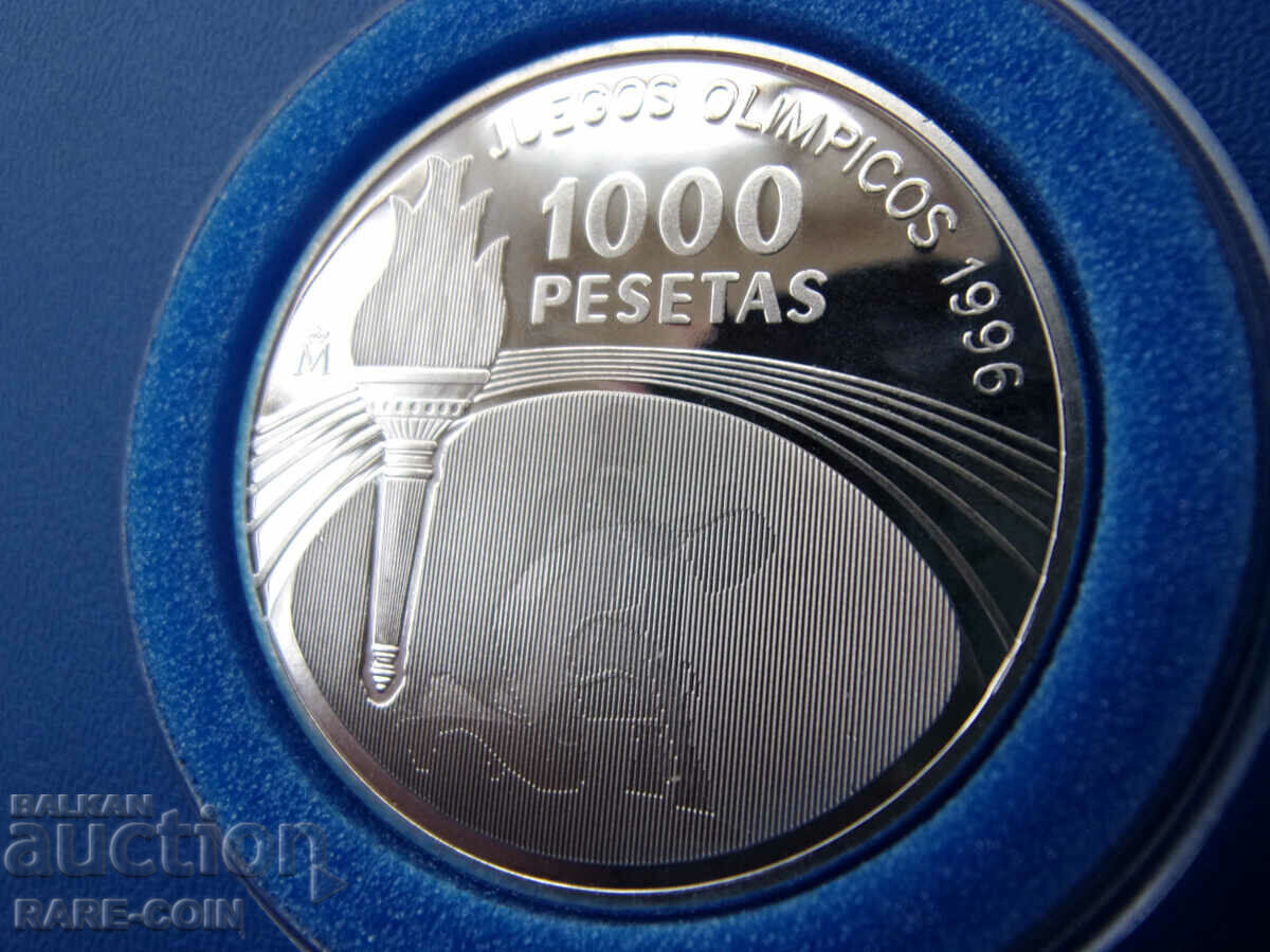 RS(49) Ισπανία 1000 πεσέτες 1995 UNC ΑΠΟΔΕΙΞΗ στερεοφωνικό ολόγραμμα με τιμή € 25.56 | 49.99 BGN