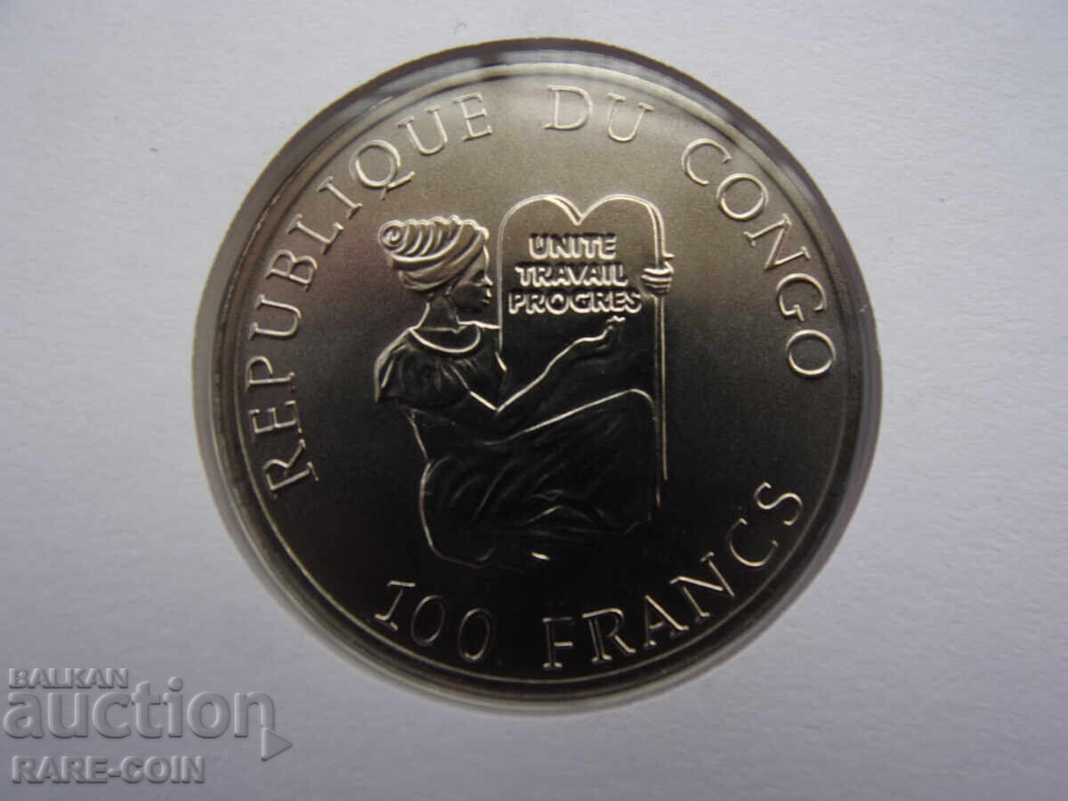 Livrarea RS(49) Congo 100 Franci 1995 UNC Rare