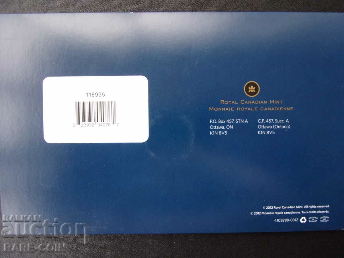 RS(49) Canada 20 USD 2012 PROOF UNC Rar - 6 RS(49) Canada 20 USD 2012 PROOF UNC Rar - 6