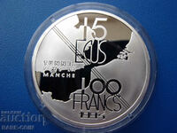 RS(49) Franta 100 Franci 1994 serif PROOF UNC Rar