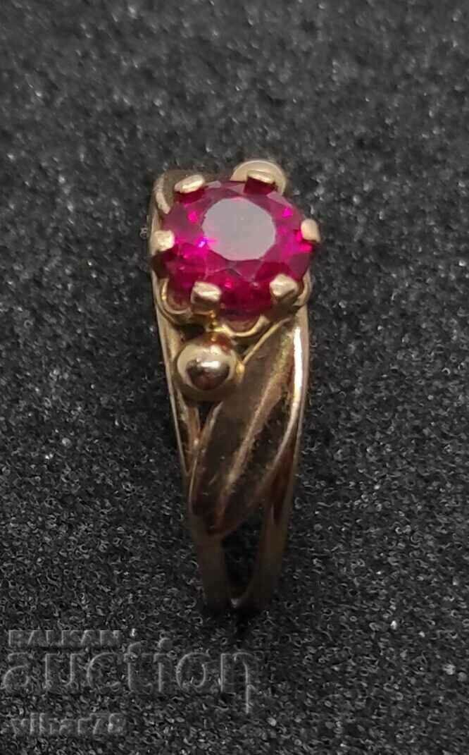 Auction Golden Russian ring Auction Golden Russian ring