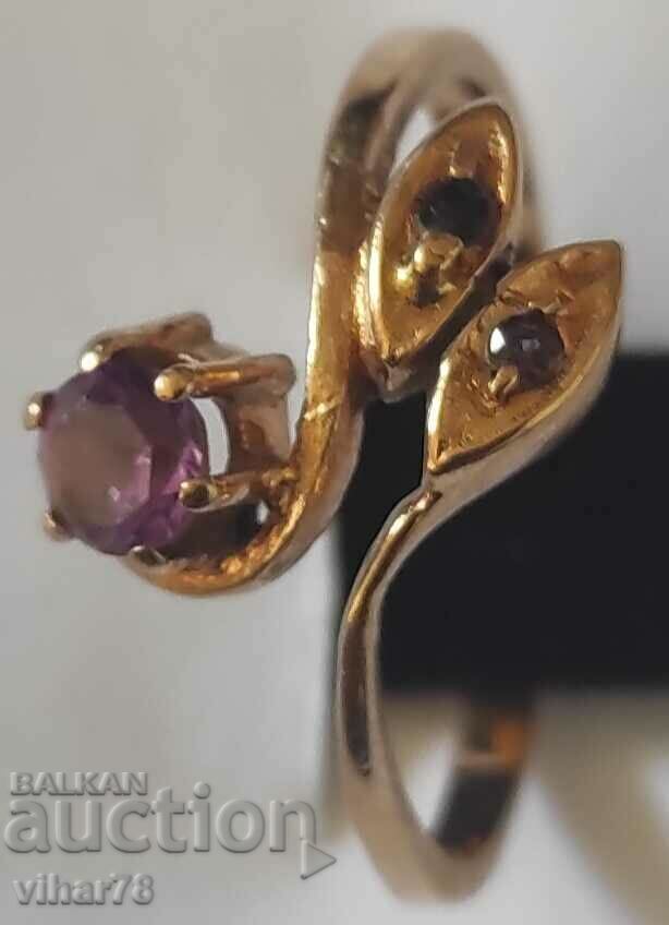 Golden Russian ring - 7 Golden Russian ring - 7