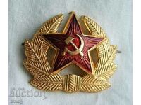 Παλαιά στρατιωτική κοκάδα της ΕΣΣΔ - σφυροδρέπανο