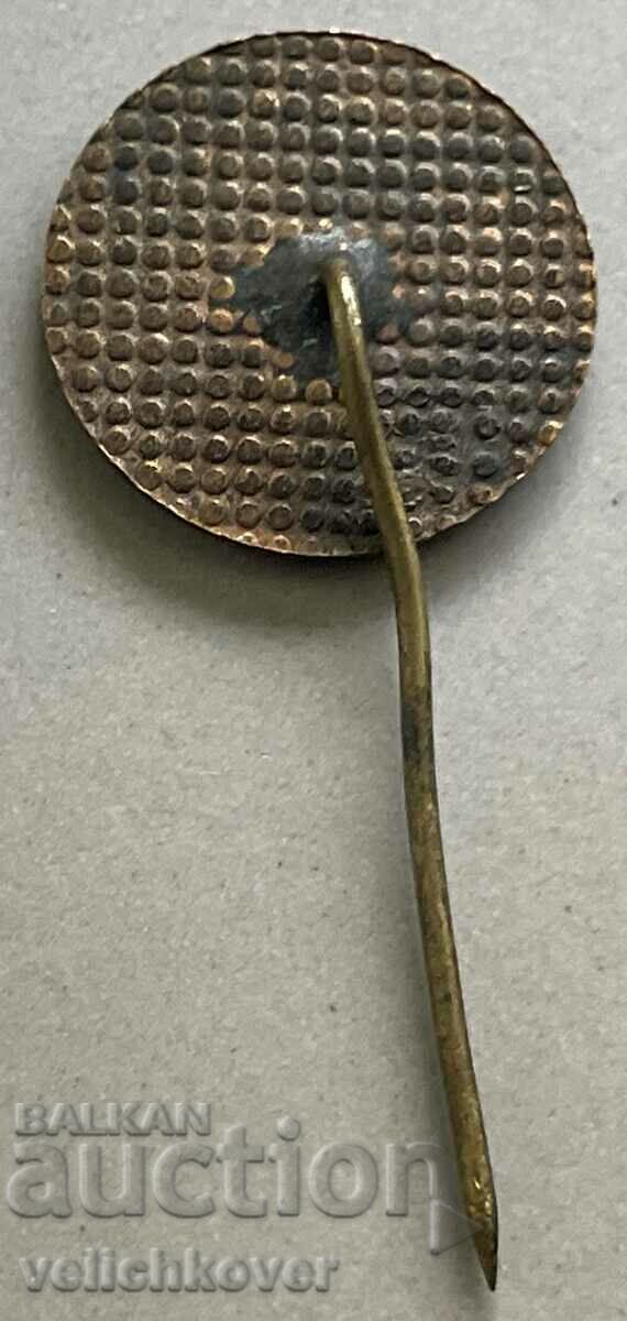 33444 Bulgaria sign coat of arms city of Karlovo with price 3.00 BGN | € 1.53