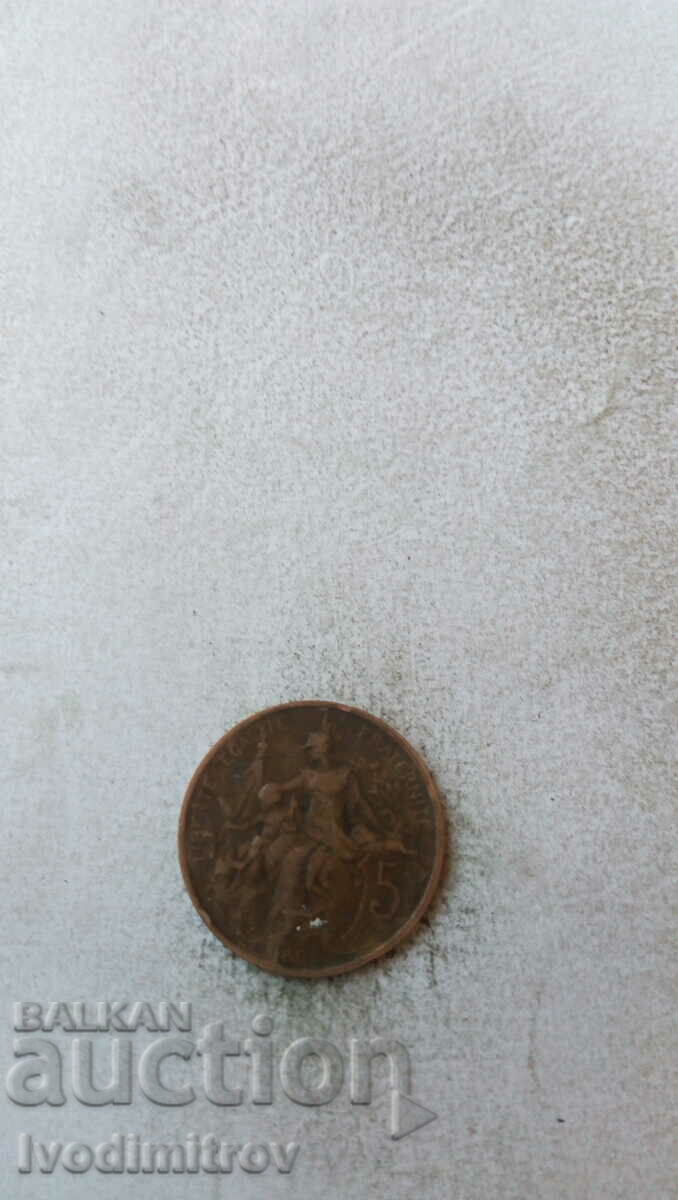 France 5 centimes 1898