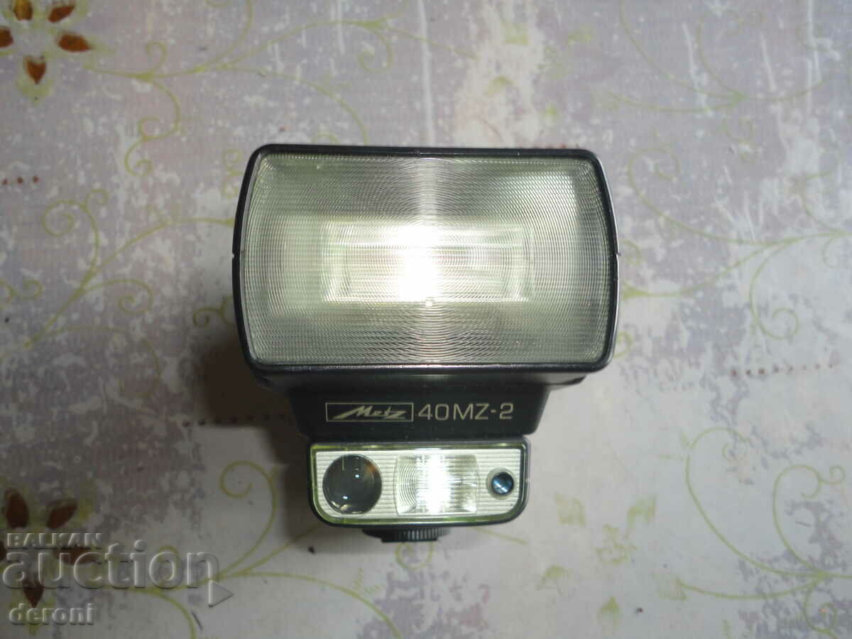 Auction German flash Metz 40MZ 2 Auction German flash Metz 40MZ 2